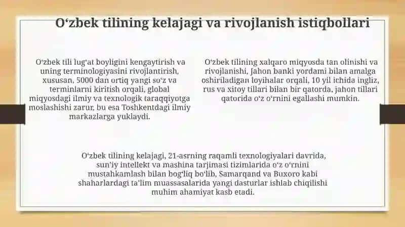 Oʻzbek tilining dialektlari va lahjalari 4
