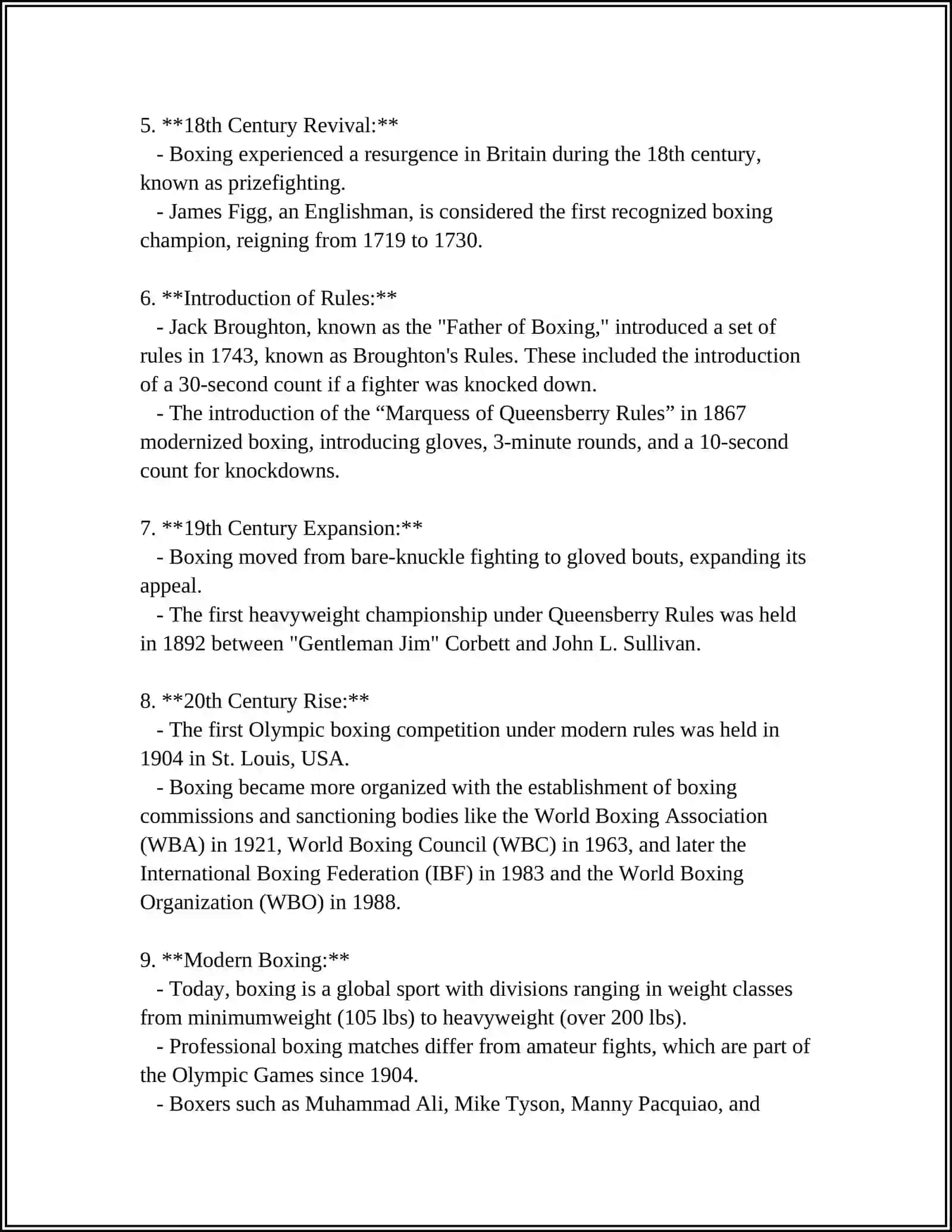 HISTORY OF BOXING INGLIS TILIDA 4