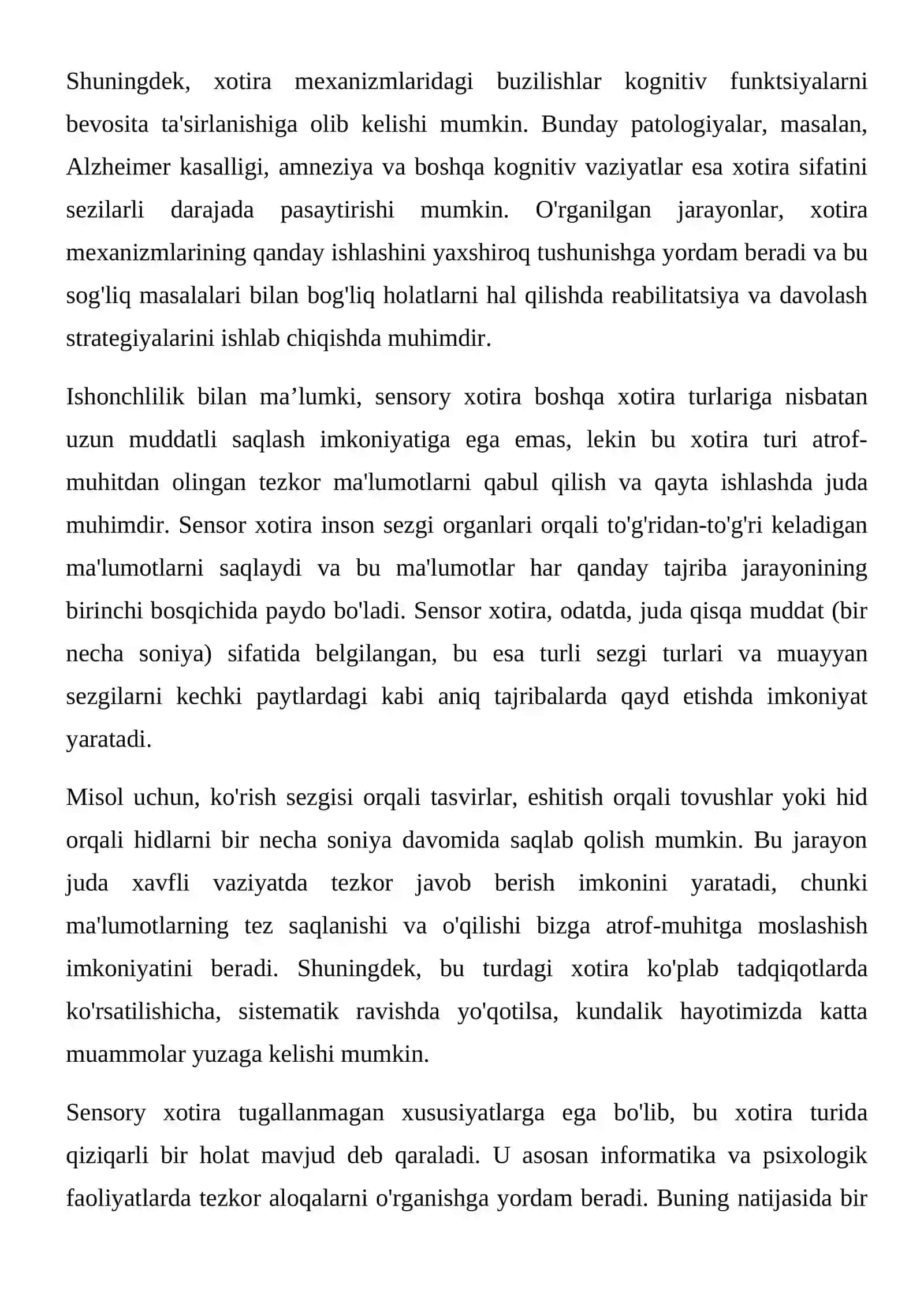 Xotira mexanizmlari 4