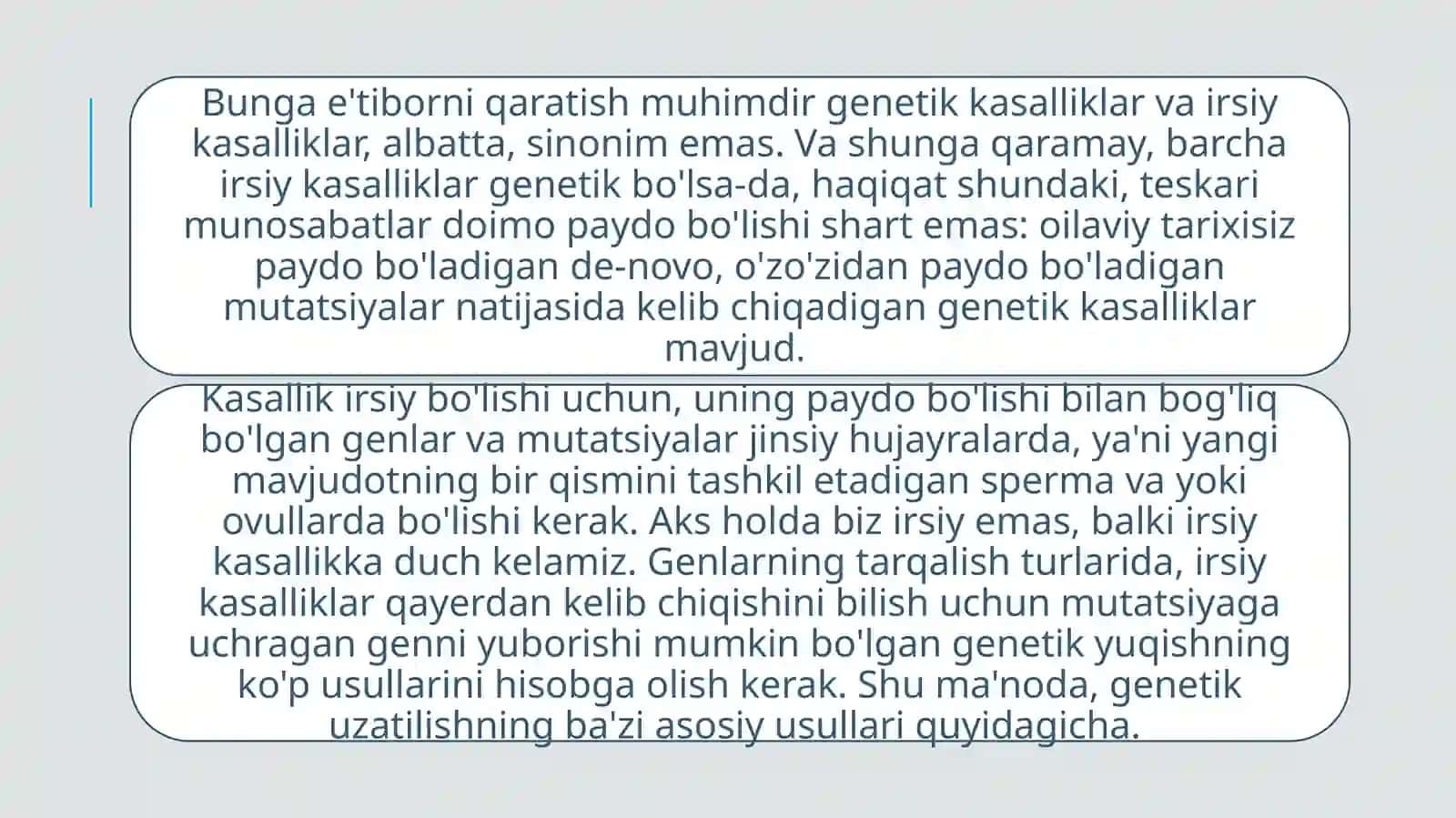 Odamlardagi irsiy kasalliklarni kelib chiqishi 4