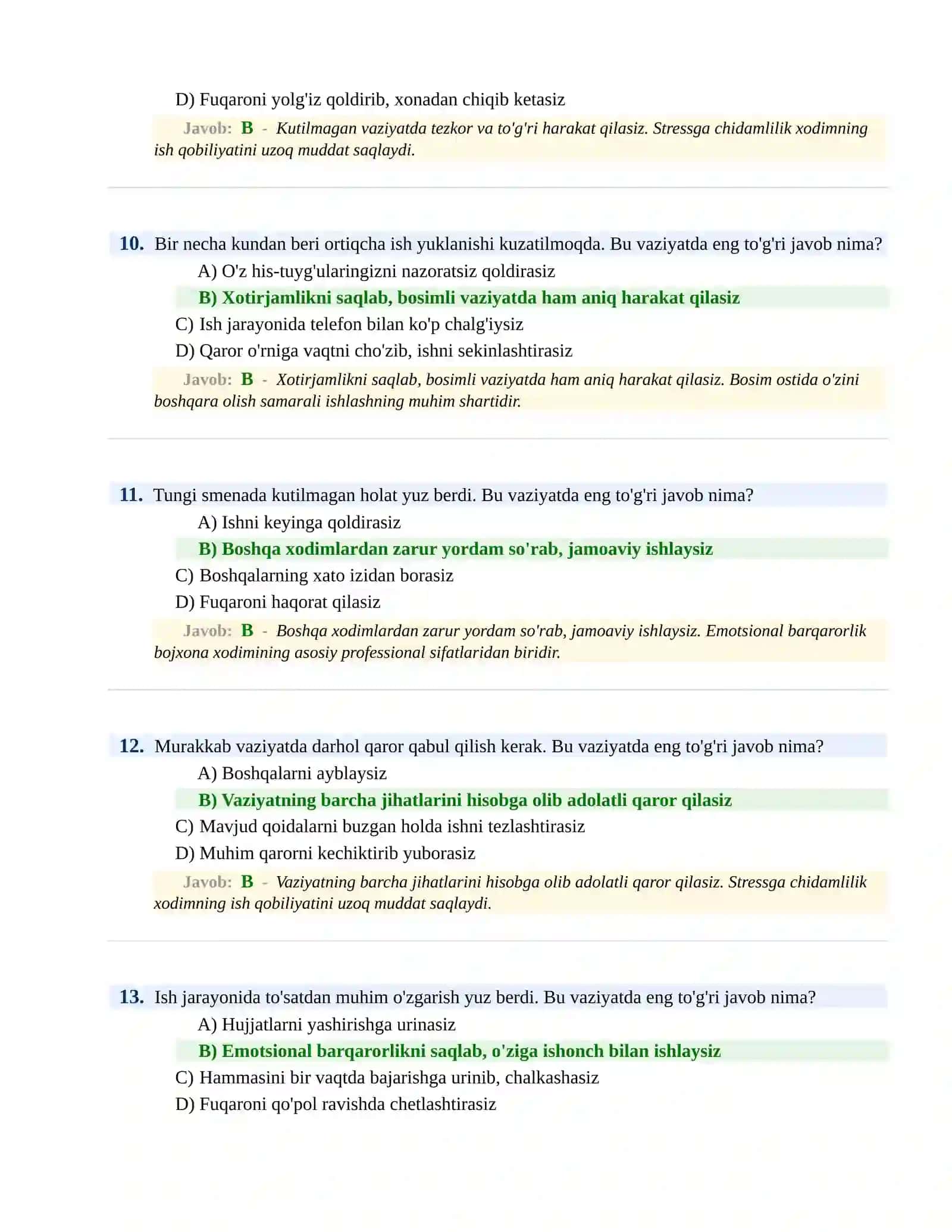 KIRISH PSIXOLOGIK SINOV Testlari 4
