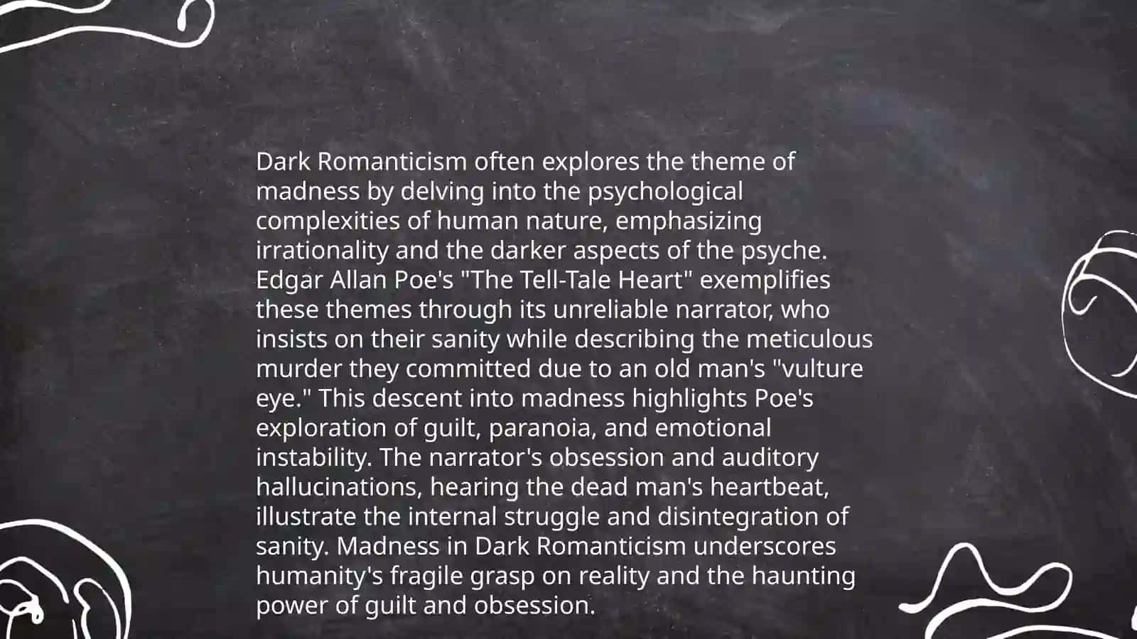 Dark Romanticism and The Tell-Tale Heart novel 4