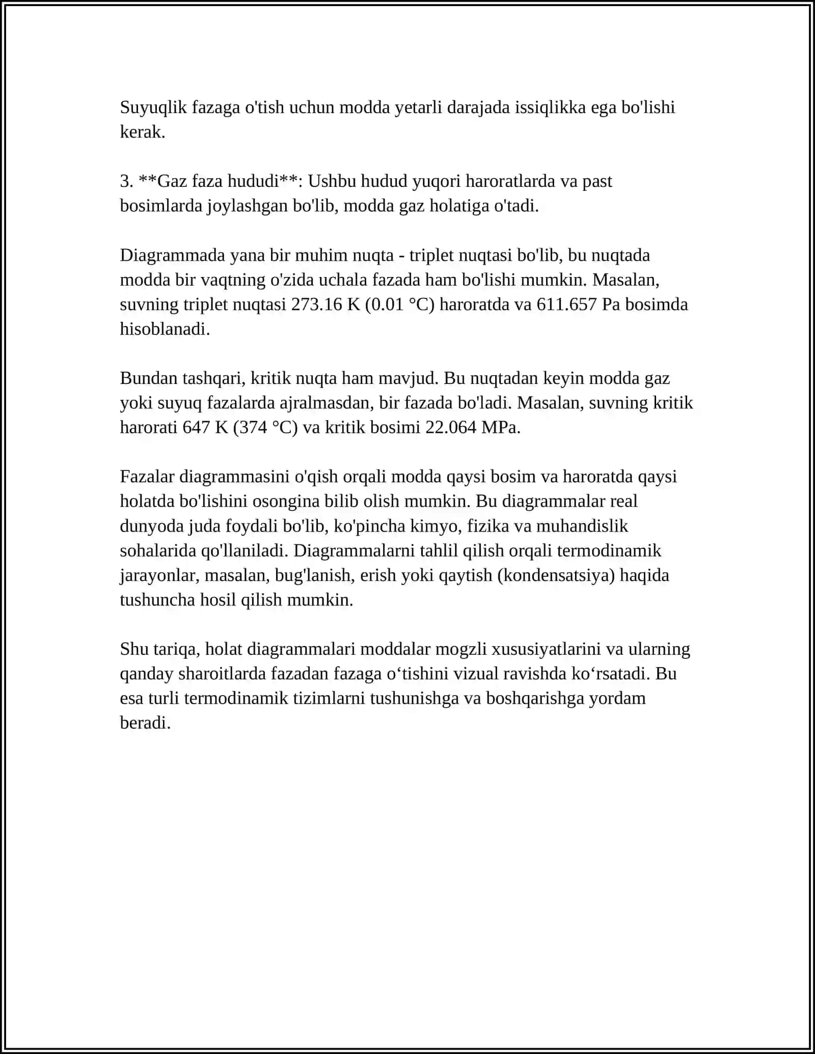 HOLAT DIOGRAMMASI 4