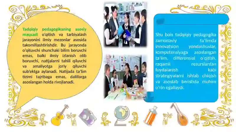Tadqiqiy pedagogika va ta’lim amaliyoti 4