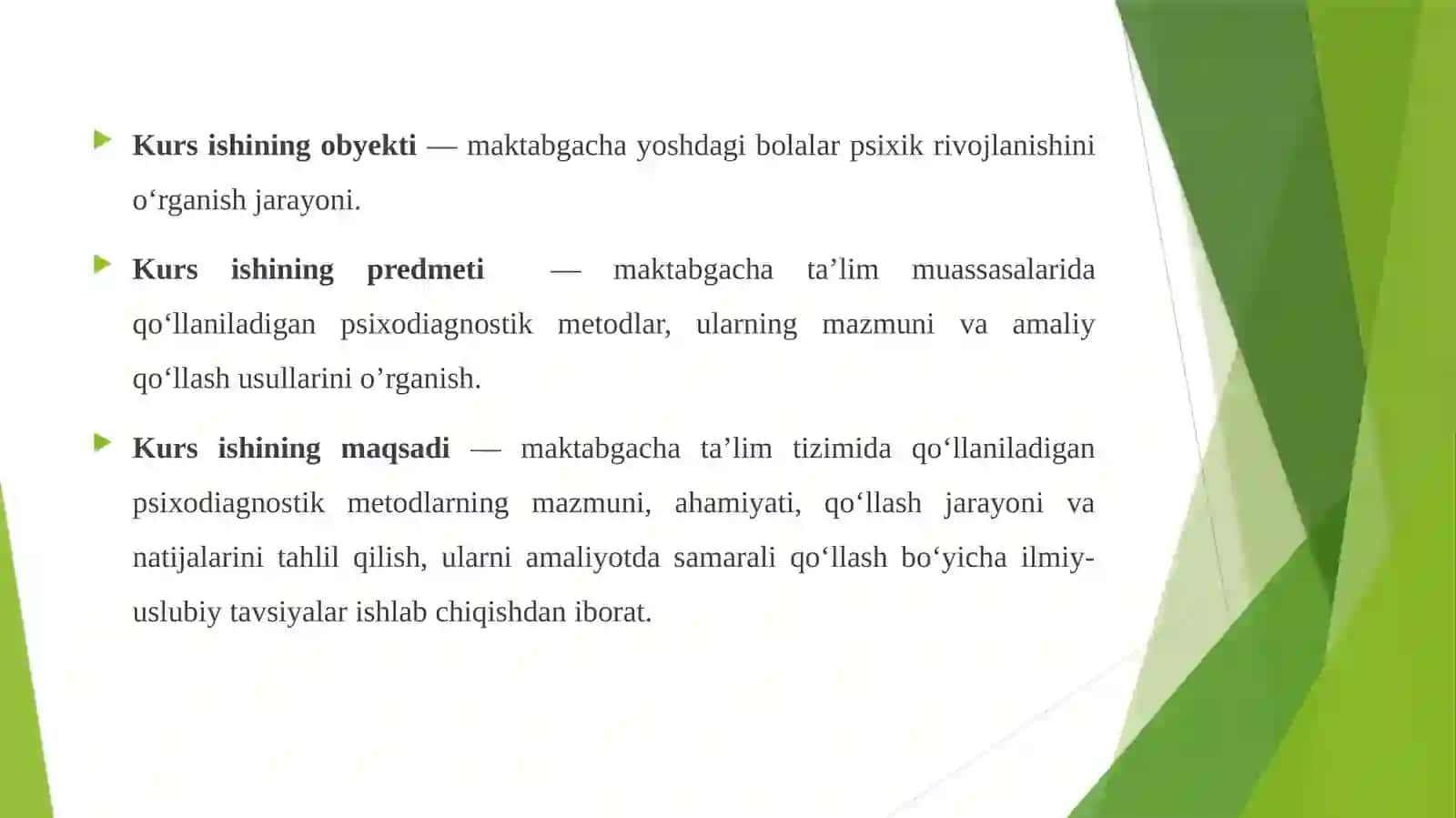 MAKTABGACHA TARBIYA YOSH DAVRI PSIXODIAGNOSTIKASI 4