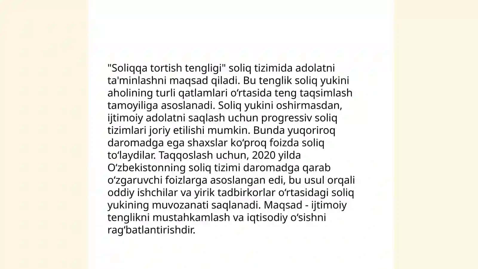 Soliqqa tortish tamoyillari 4