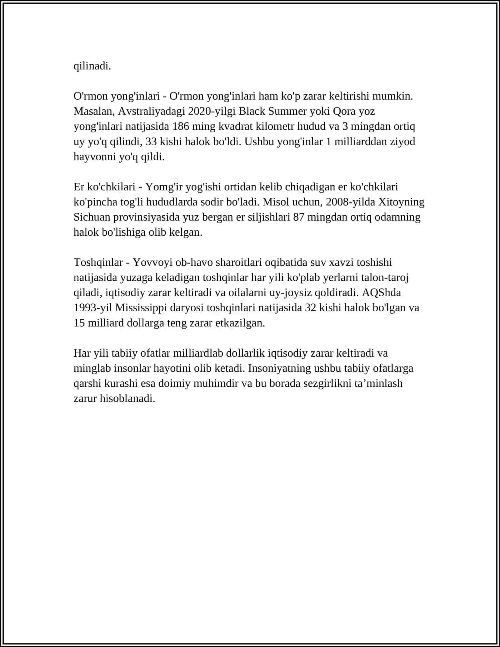 O‘ZBEKISTON RESPUBLIKASI OLIY TA’LIM FAN VA INNOVATSIYA VAZIRLIGI TTATF PEDIATRIYA FAKULTETI XALQ TABOBATI MUSTAQIL ISH 4