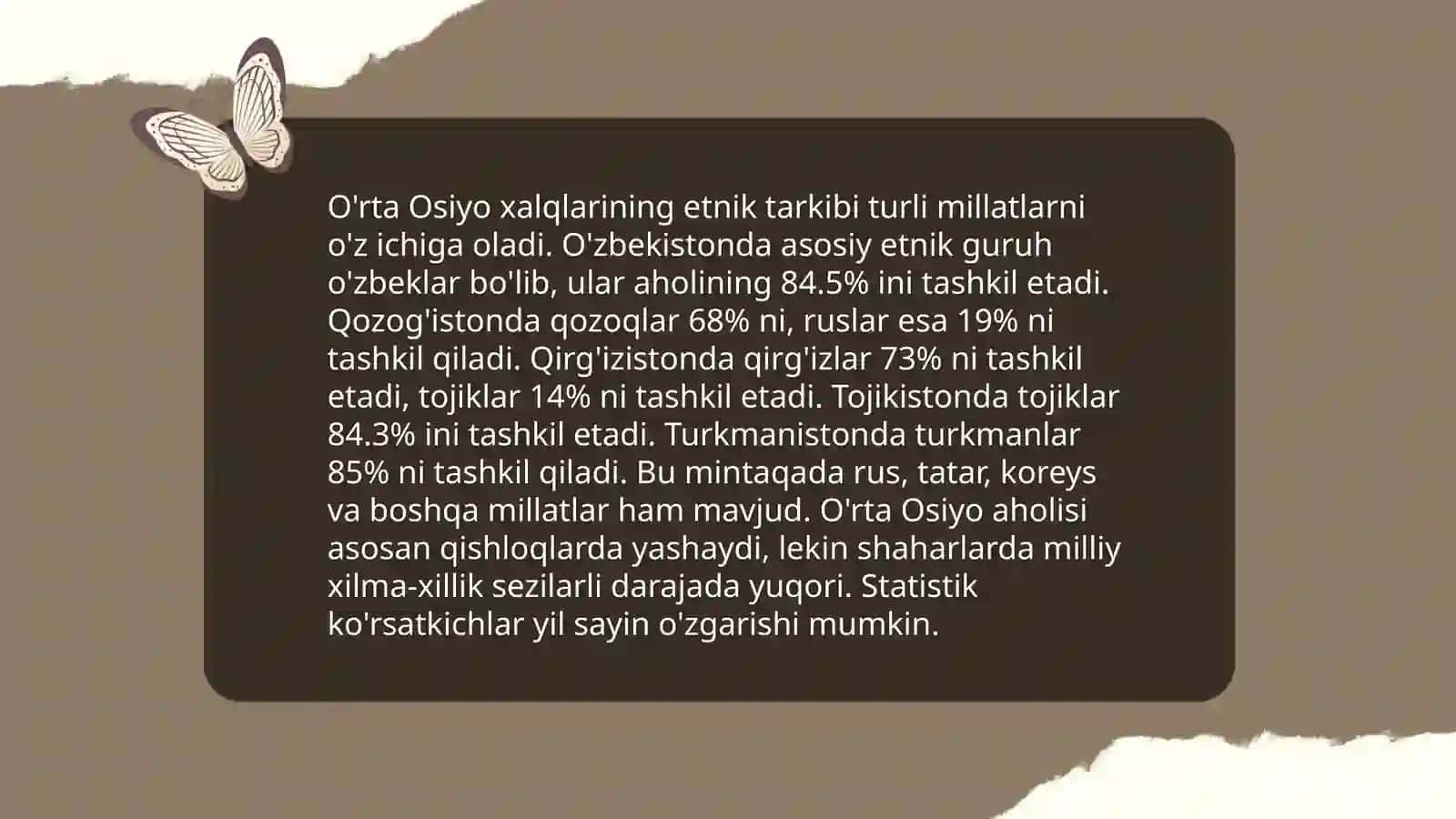 O'rta Osiyo davlatlarining tarkib topishi 4