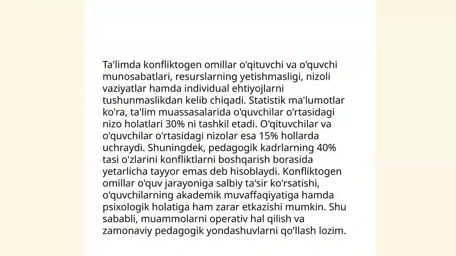 Pedagogik konfliktogenlar tushunchasi 4