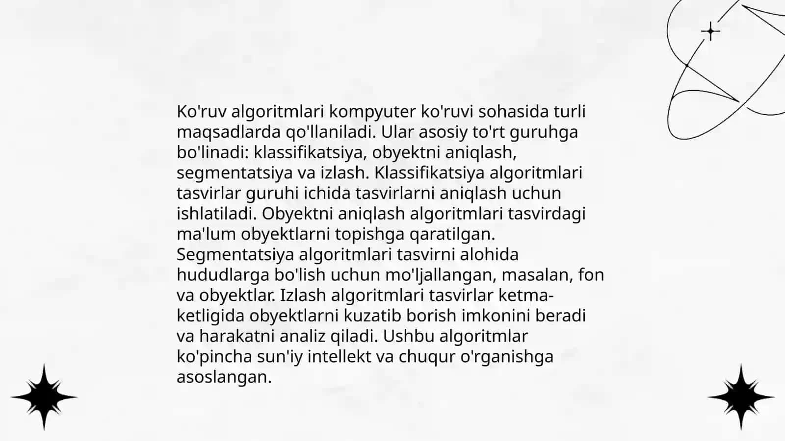Graflarni ko'ruv algoritmlarini ishlab chiqish 4