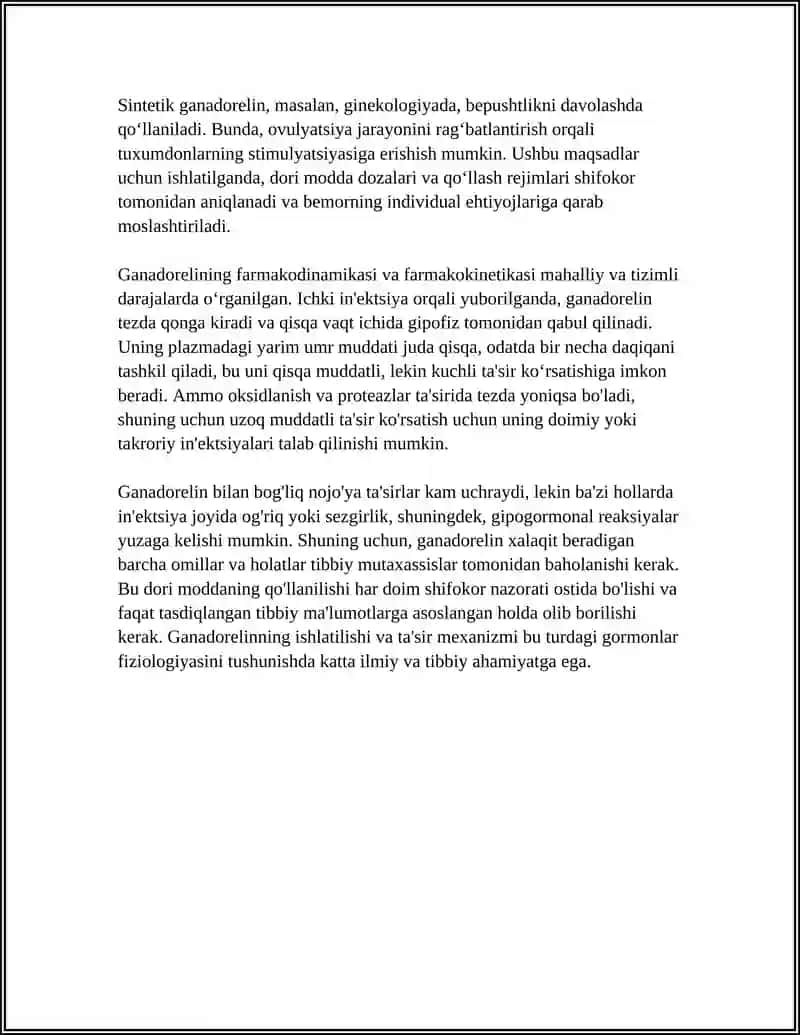 GANADORELIN 4