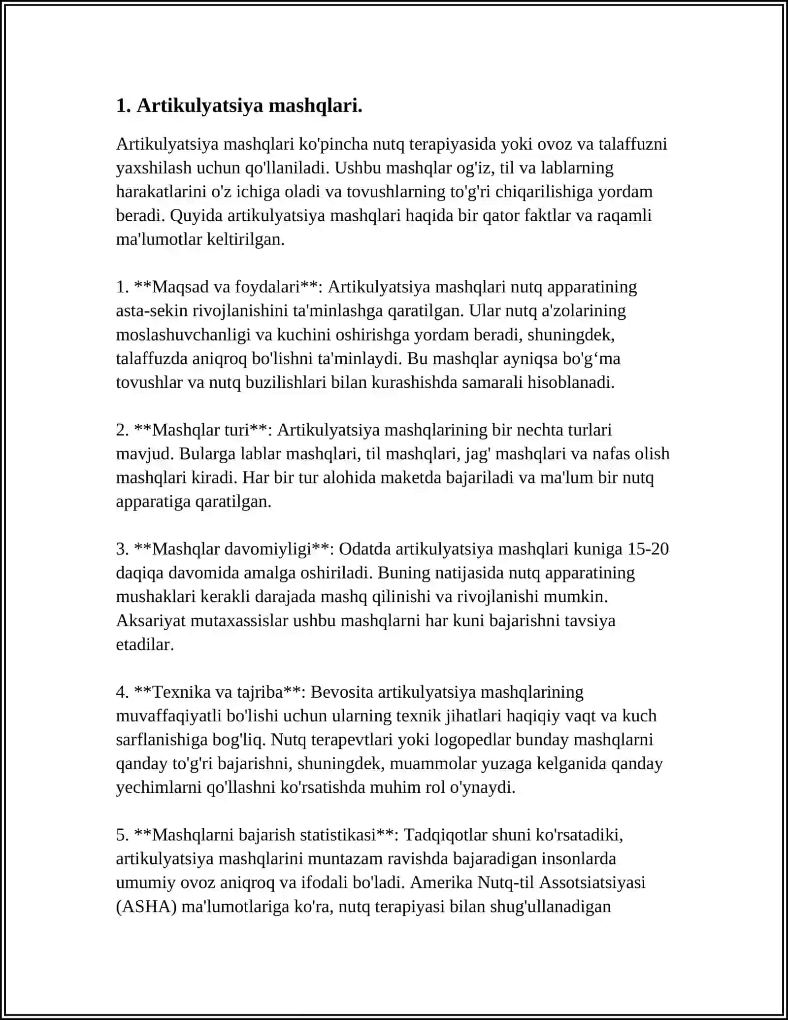 Artikulyatsiya mashqlari 4