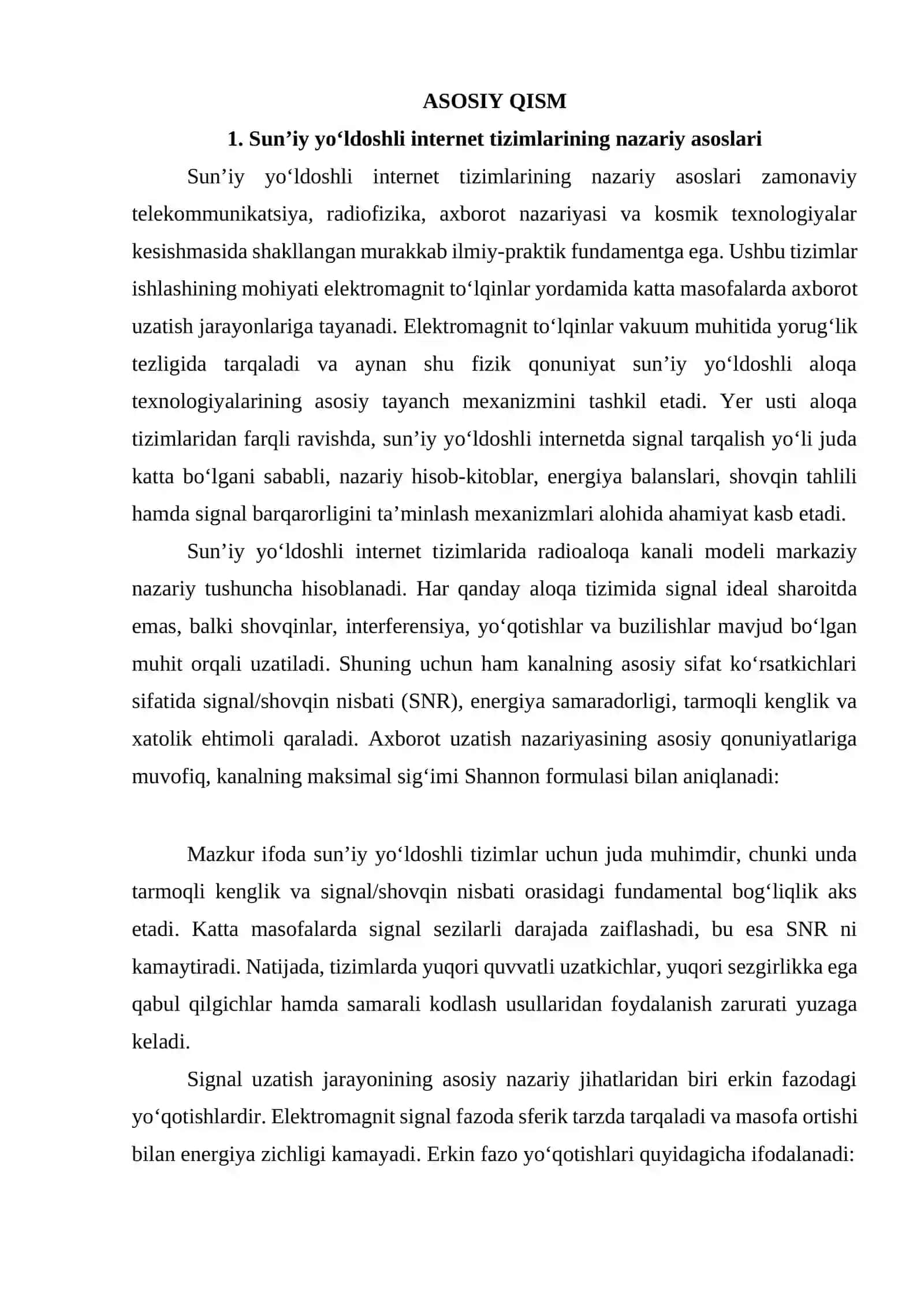 Sunʼiy yoʻldoshli internetni tashkil etish 4