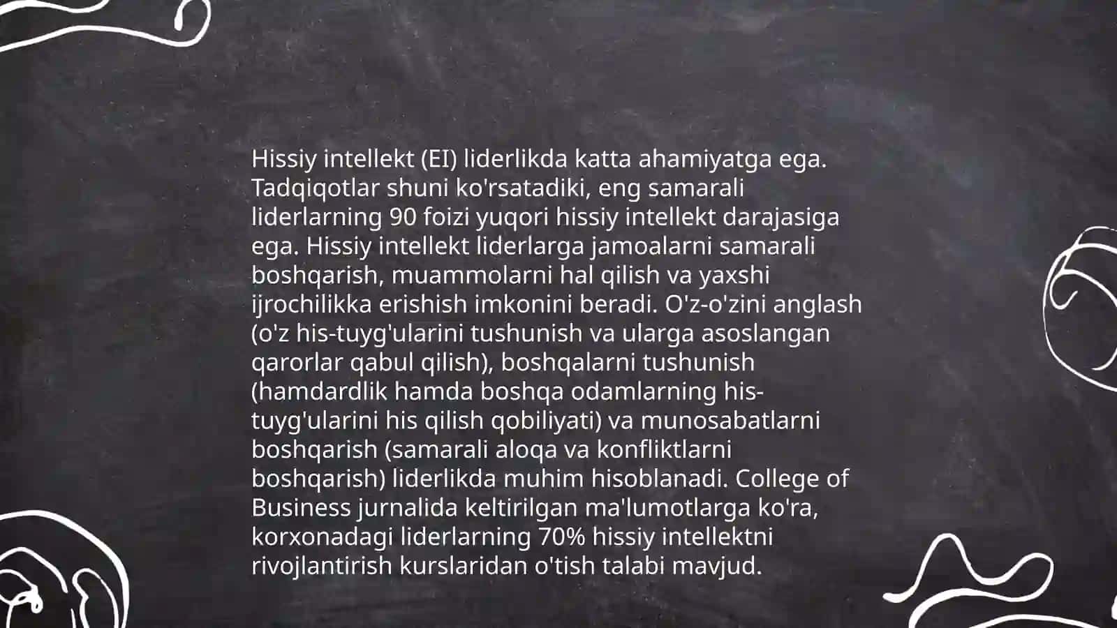 Liderlikning psixologik xususiyatlari 4