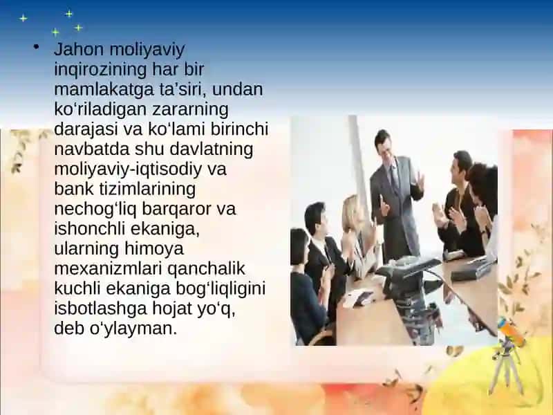 IQTISODIY INQIROZLARNING MAZMUNI VA VUJUDGA KELISH SABABLARI 4