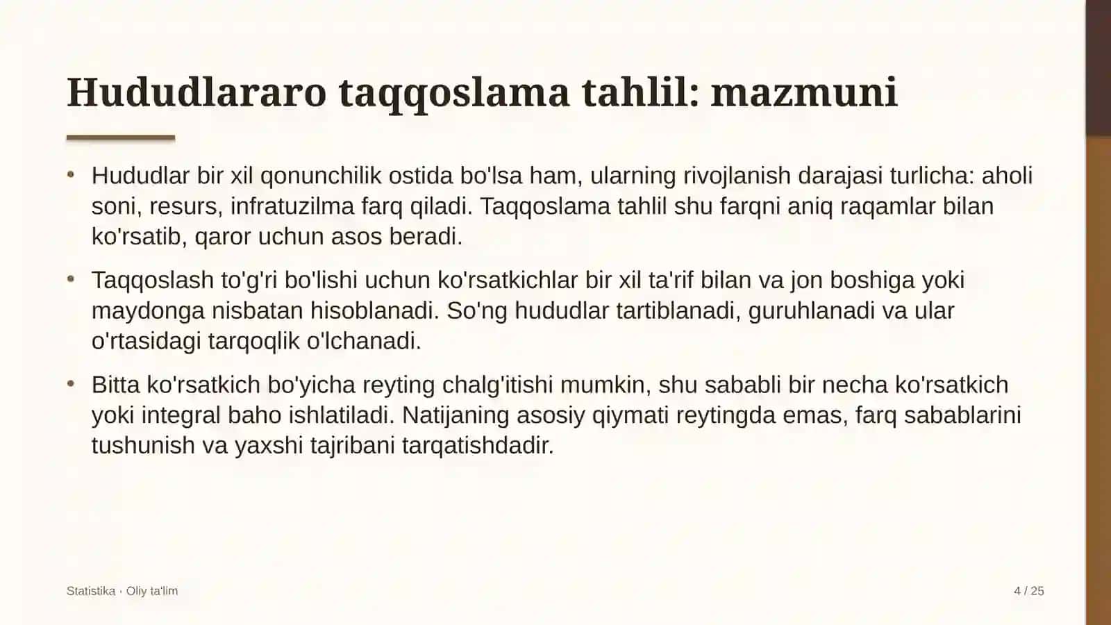 Elektron hukumat tizimida hududlararo taqqoslama tahlil 4