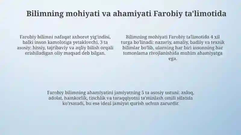 Abu Nasr Farobiyning pedagogik qarashlari 4