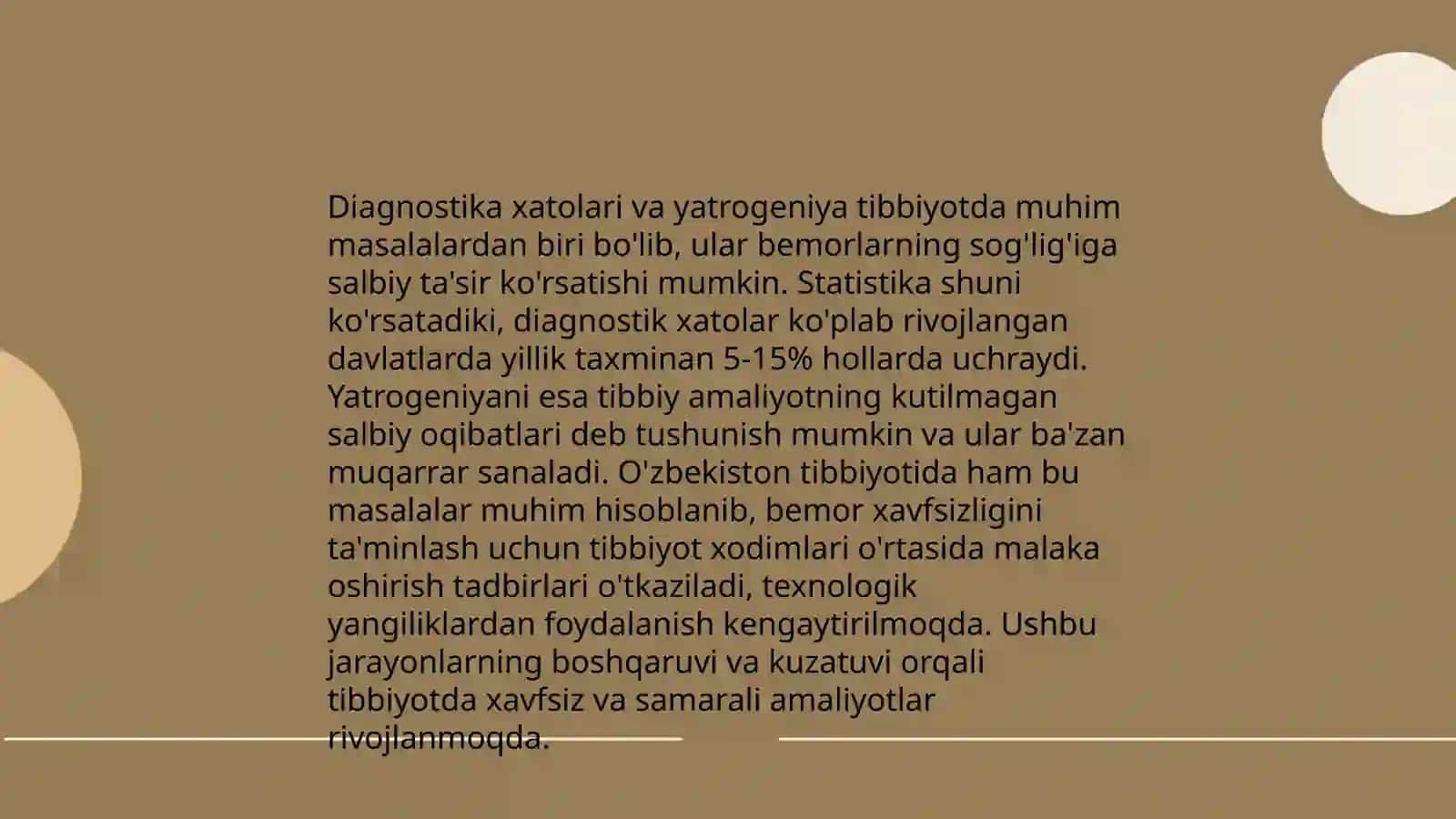 Hozirgi zamon tibbiyotida yatrogeniya muammolari 4