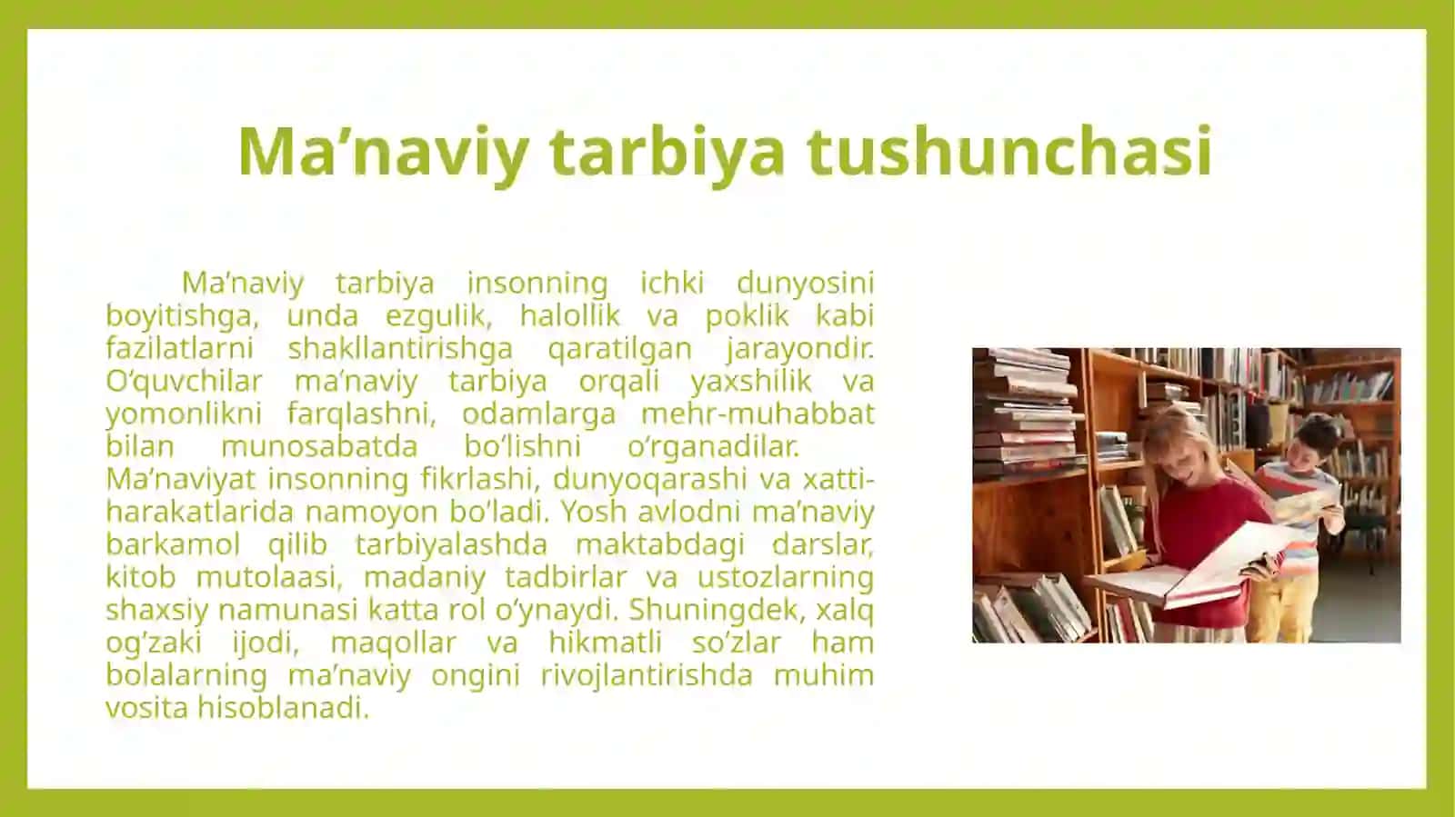 O‘quvchilarni ma’naviy-axloqiy tarbiyalash 4
