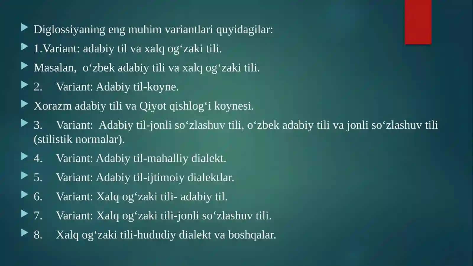 Sotsiolingvistika va diskurs fan taqdimoti 4