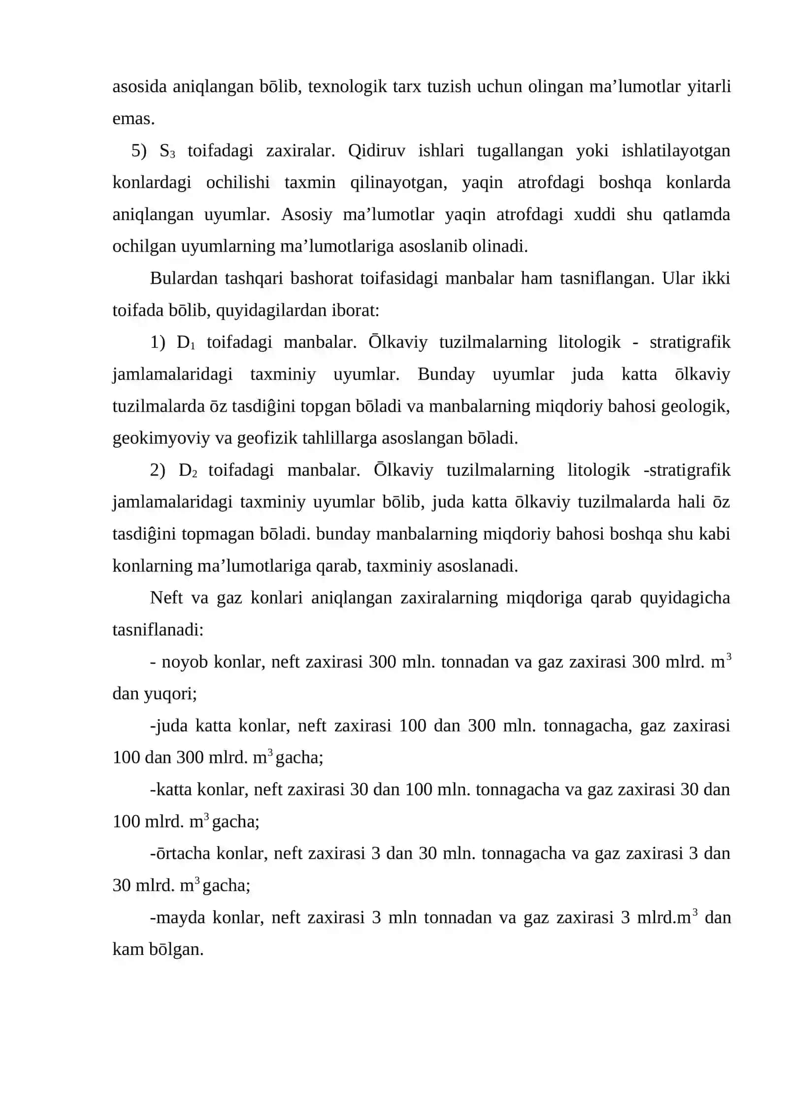 Zaxirani hisoblash parametrlari va aniqlash usullari 4