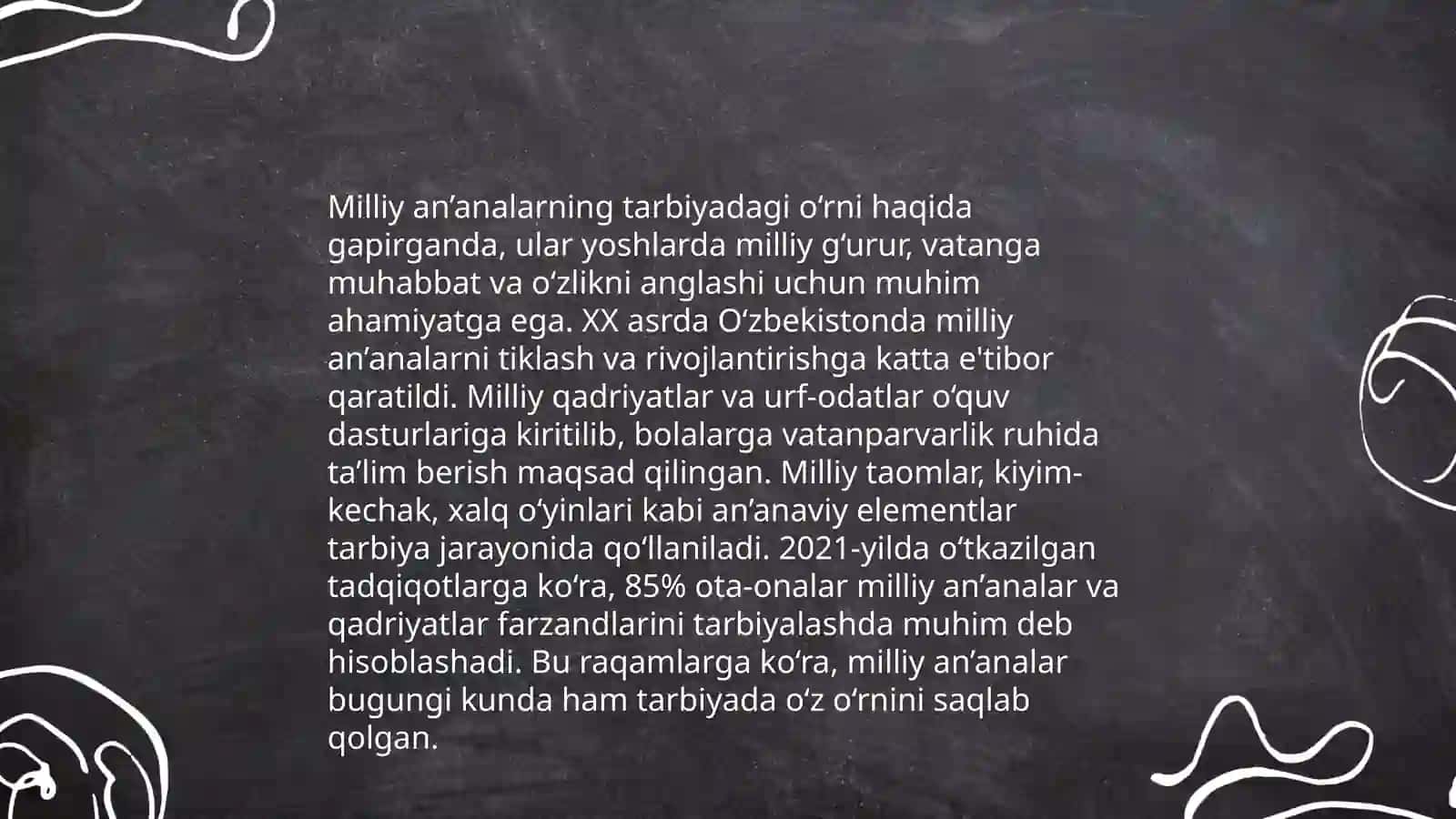 Zamonaviy Tarbiya va Milliy An'analar 4