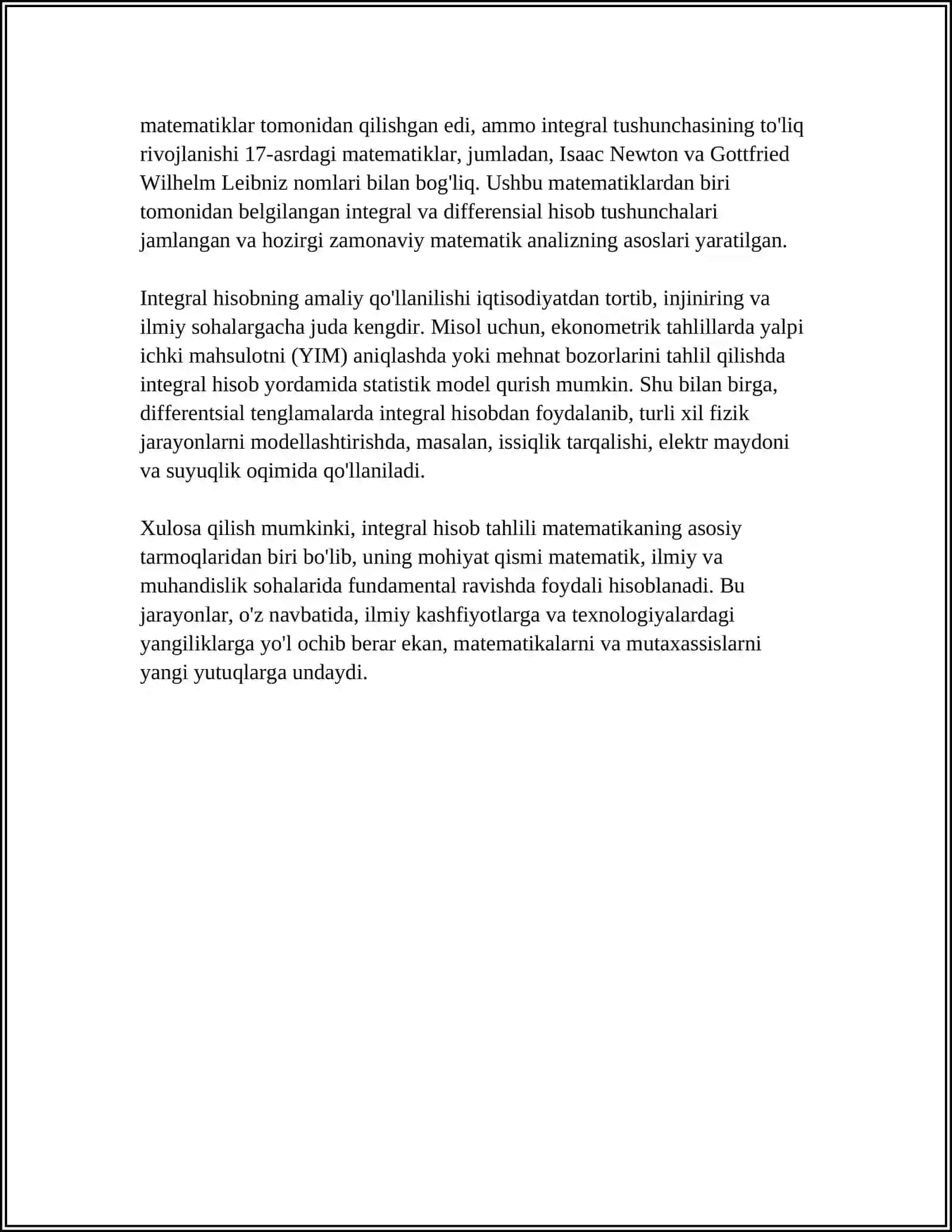 Moliyaviy tahlilda integral hisob tahlili 4