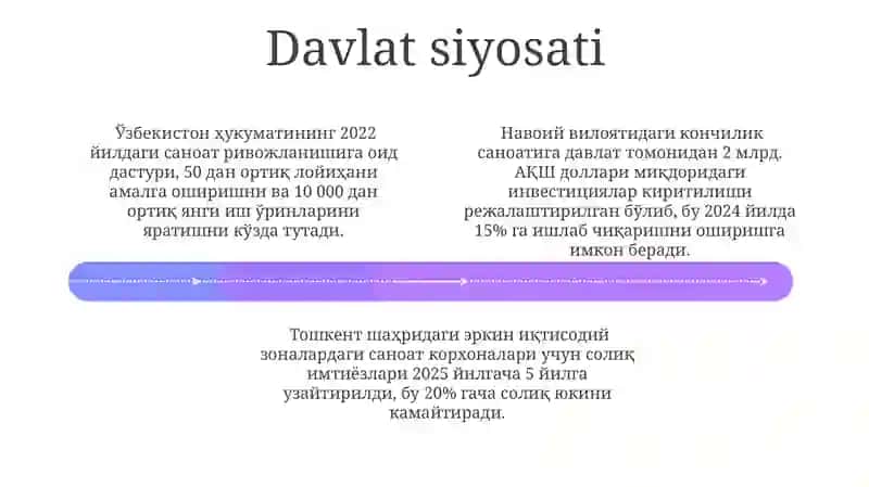 Sanoat Tarmoqlari va ularni joylashtirishga ta‘sir etuvchi omillar 4