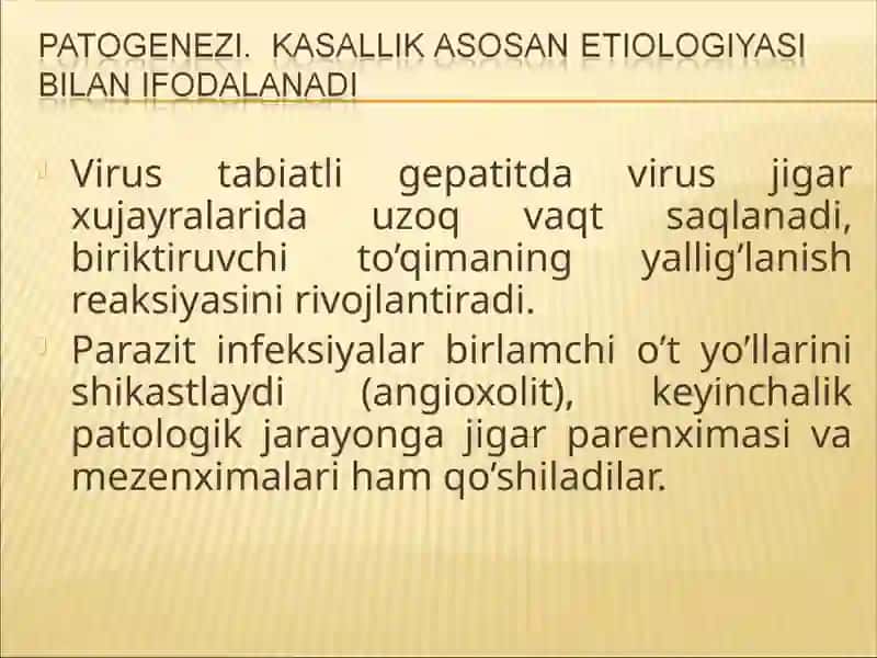 Surunkali gepatit 4