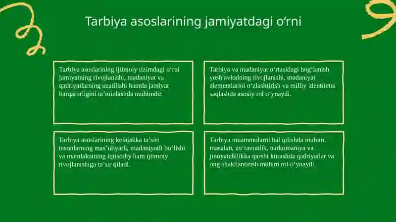 Oilada tarbiya asoslari 4