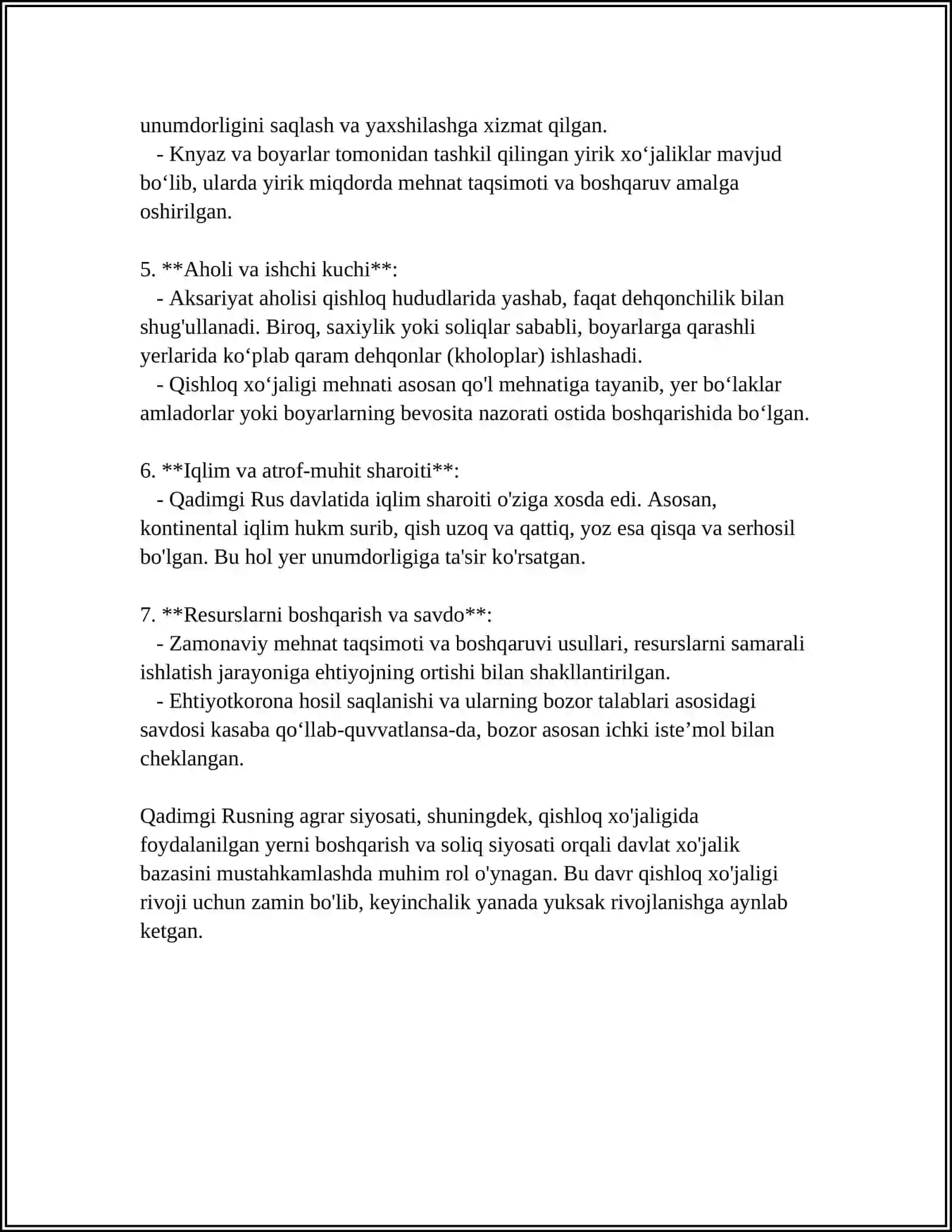 QADIMGI RUS DAVLATIDAGI IQTISODIY G’OYALAR 4