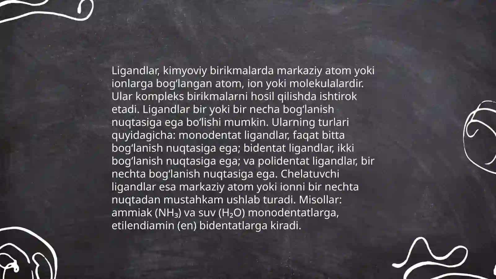 Kompleks birikmalar kimyosi 4
