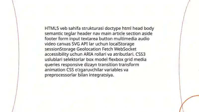 Veb ilova arxitekturasi va MVC tamoyillari 4