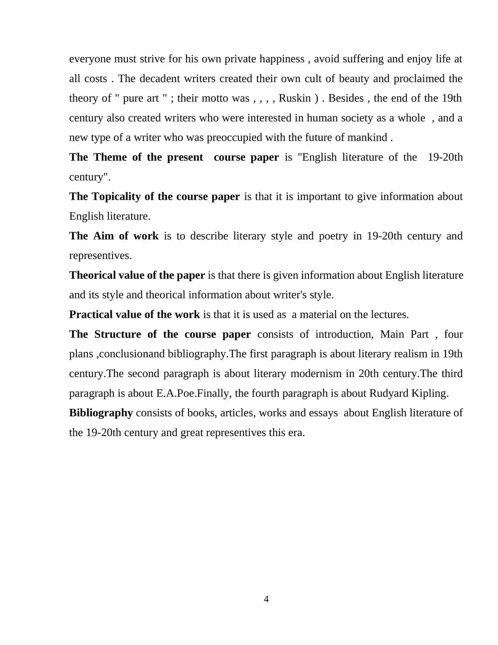 English Literature of the 19-20th Century 4