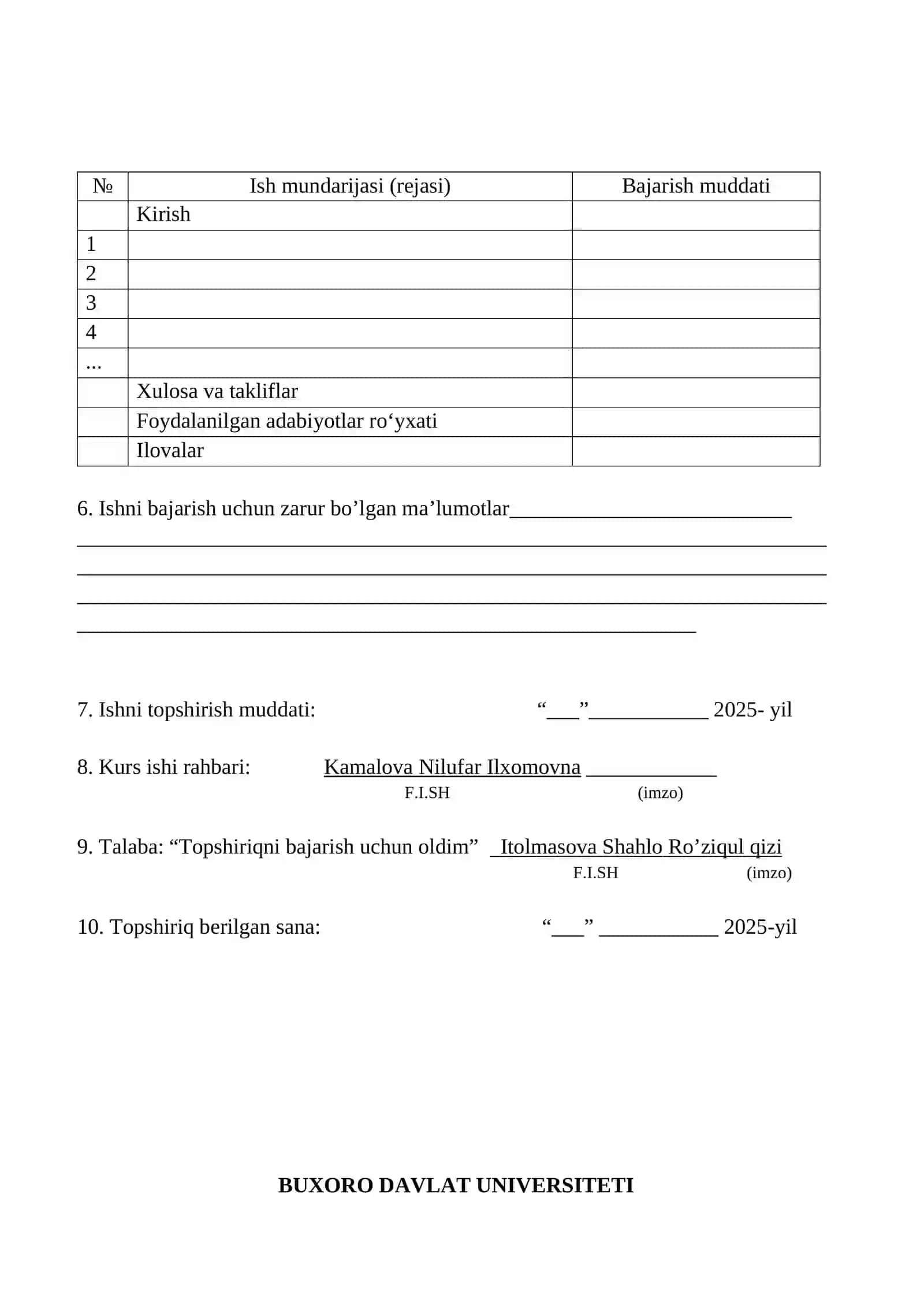 KURS ISHI 4