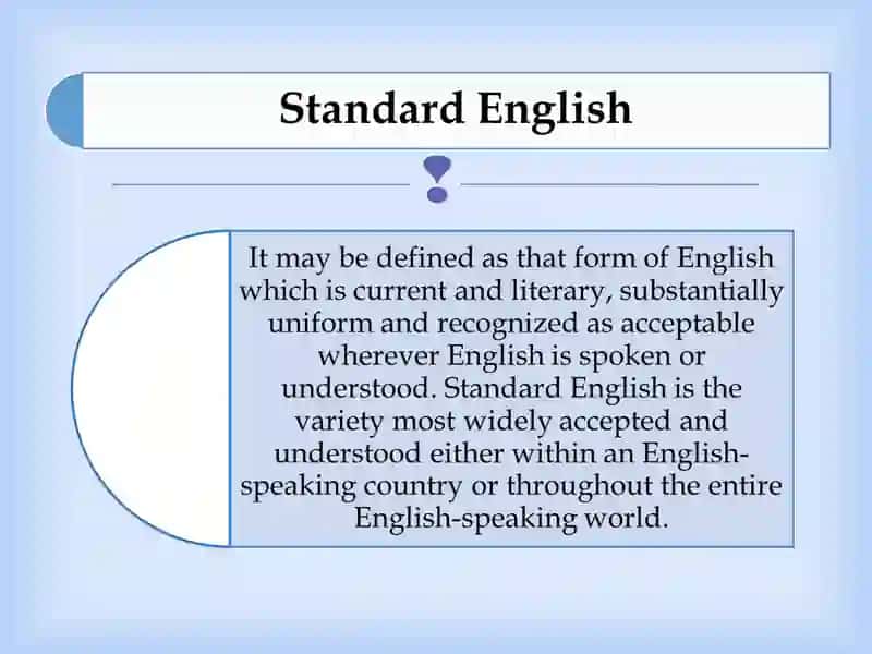 The Main Variants of the English Language 4
