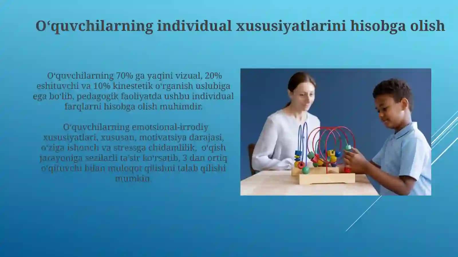 Pedagog faoliyatida psixologiyaning õrni 4