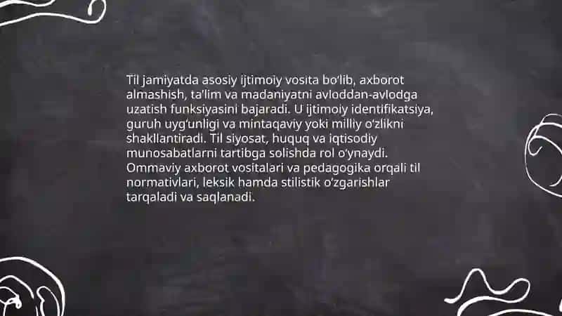 Tilning ijtimoiy hodisa 4