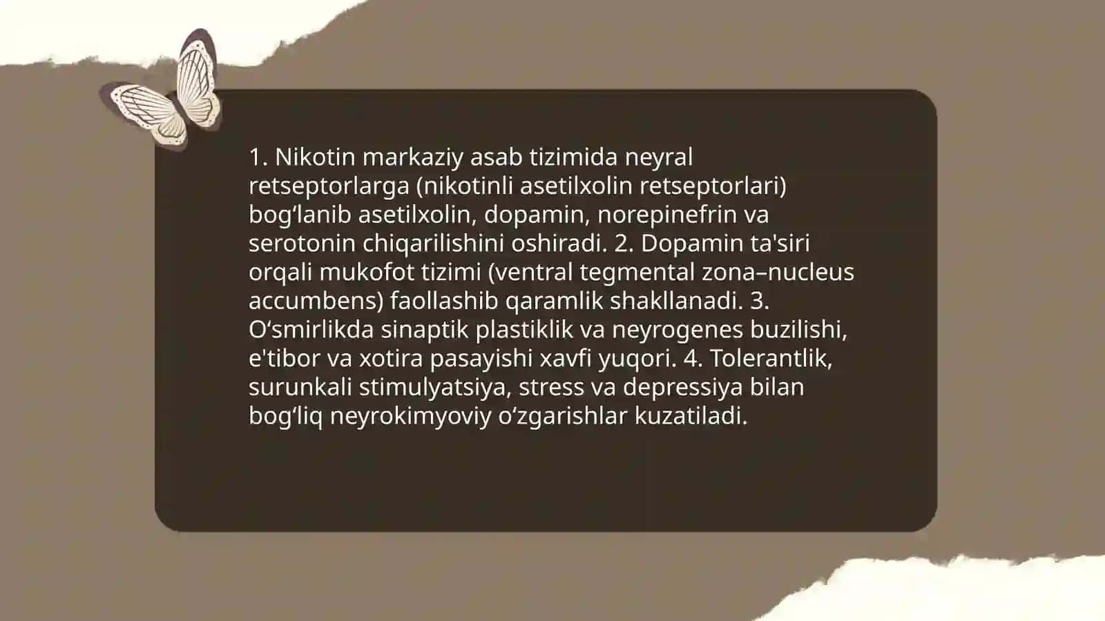 Nikotinizm va uning asoratlari 4