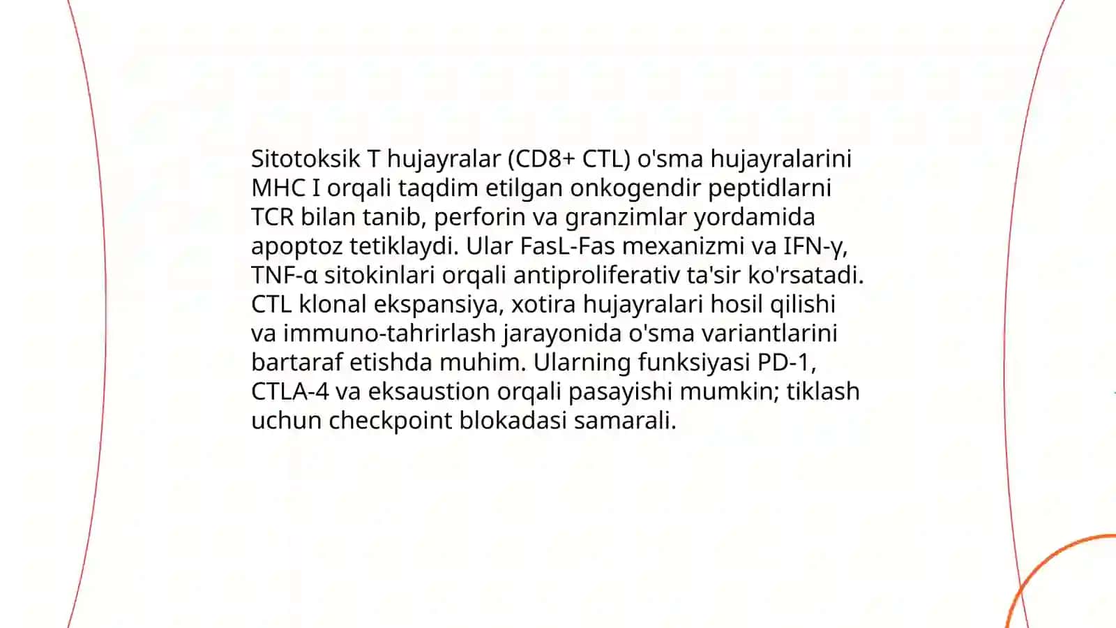 O'smadan muhofazalanishning immun mexanizmlari 4