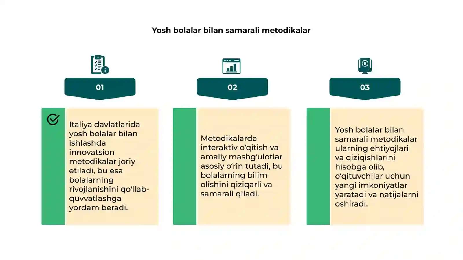 Italiya davlatlarida ilk yoshdagi bolalar bilan metodikasi 4