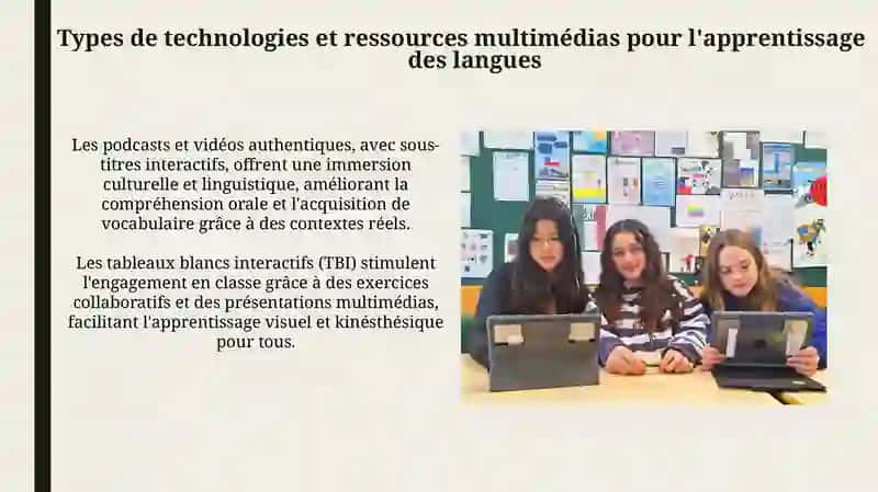 Technologies éducatives modernes et apprentissage des langues: Panorama et avantages 4