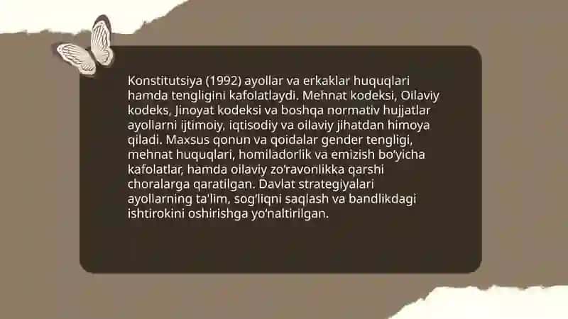 Ayollarning ijtimoiy holati 4