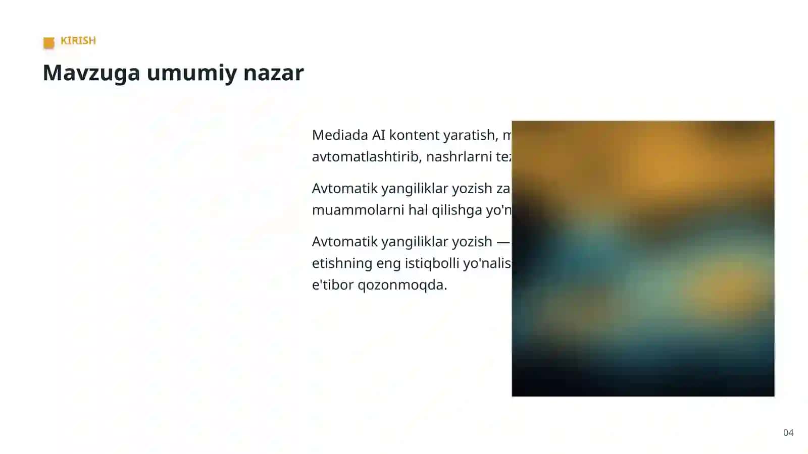 Avtomatik yangiliklar yozish: imkoniyat va yechimlar 4