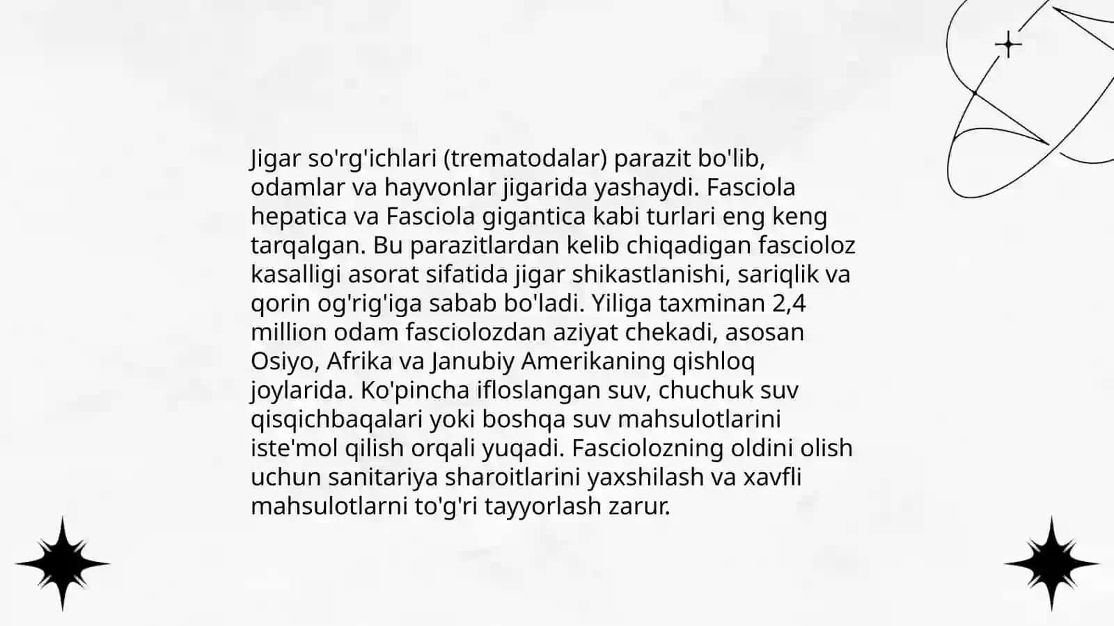 So'rg'ichlar-odam parazitlari 4