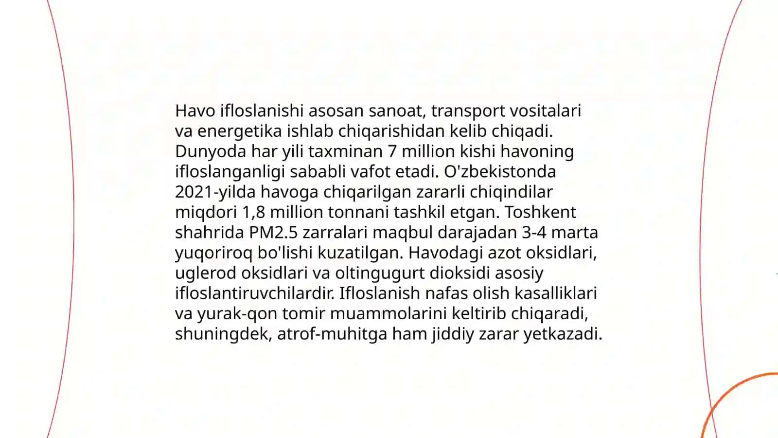 Ekologik faktorlar viktorina Savollar 4