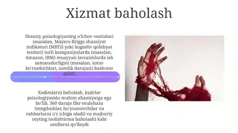 Kadrlarni boshqarish psixologiyasi 4