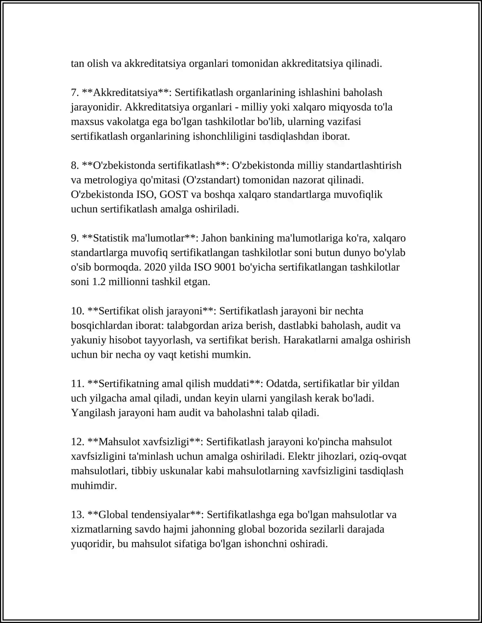 SERTIFIKATLASHTIRISH OMILLARI 4