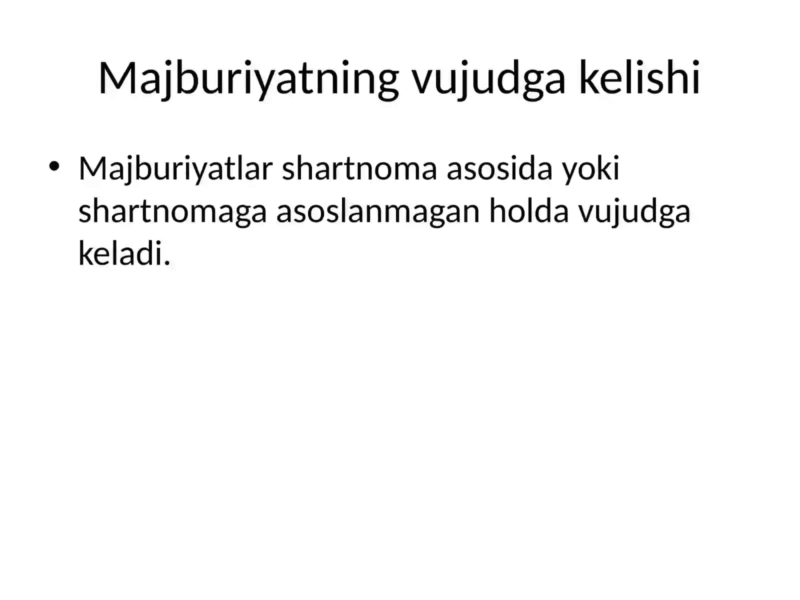 Majburiyat tushunchasi 4