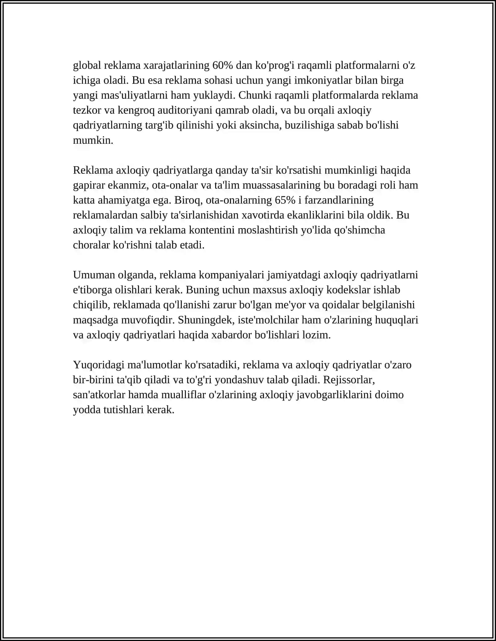 REKLAMANING IJTIMOIY MAZMUN-MOHIYATI 4
